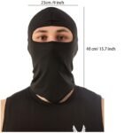 1Pc Balaclava Face Mask, Full-Face Cycling Headscarf For Complete Coverage - Image 2