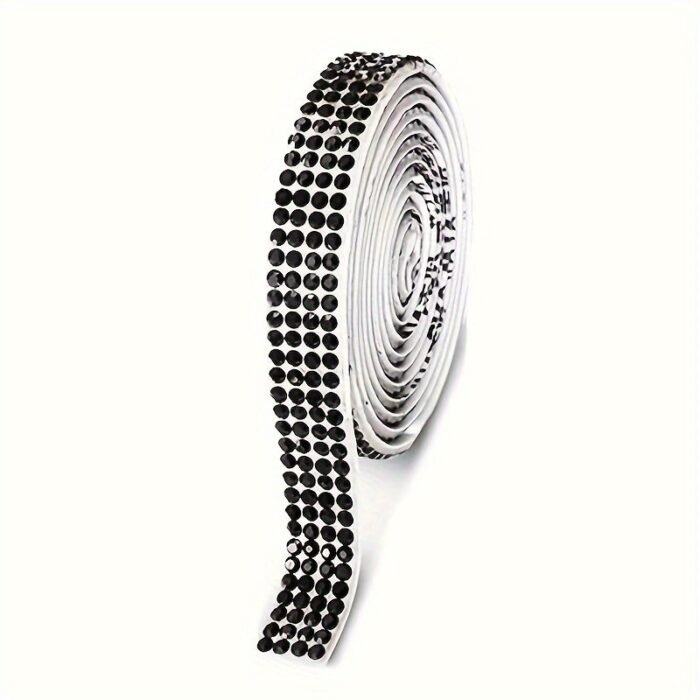 1 Roll Self Adhesive Crystal Rhinestone Strips, Crystal Ribbon Bling Gemstone Sticker With 2Mm Rhinestone Strips For Diy Arts Crafts, Wedding Parties, Car Phone Decoration, Mother'S Day Father'S Day Gift - Image 22