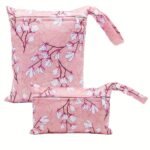 Asenappy 2Pcs Diaper Bag To Stock Diapers Christmas