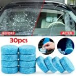 20/30/50Pcs Of Car Glass Water Concentrated Wiper Solid Effervescent Tablets For Cleaning Oil Stains, Suitable For All Seasons - Image 7
