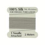 100% Thread, 1 Card Pack With Needle, 2 Meters/Per Card, Available In 20 Colors And 4 Sizes - Image 9