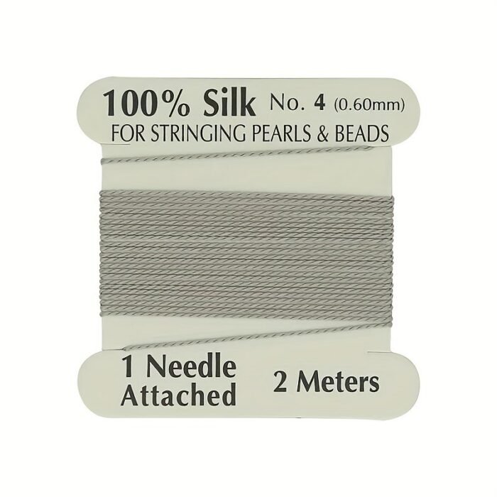 100% Thread, 1 Card Pack With Needle, 2 Meters/Per Card, Available In 20 Colors And 4 Sizes - Image 9