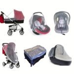 Stroller Mosquito Net, Pushchair Cart Insect Shield Mesh Cover, Safe Protection, Breathable Silk Material, - Stroller Accessories - Image 5