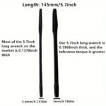 1Pc 3-24Mm New Multi-Functional Double Head Wrench Household Tools Universal Self-Tightening Adjustable Special-Shaped Wrench Portable Hand Tools - Image 10