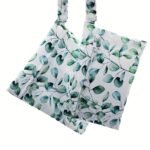 Asenappy 2Pcs Leaf Print Cloth Diaper Bags - Soft Polyester, Mixed Colors, Perfect For & Nappies, Asenappy - Image 5