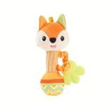 1Pc Cekcek Youngsters Handheld Stick Plush Doll Toy, Polyester Fiber, Interactive Puzzle Bed Bell, Fun Ringing Bell For Youngsters, Ideal Birthday/Christmas/New Year/Thanksgiving Gift - Image 5