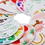 8Pcs Bamboo Breastfeeding Pads, Washable And Reusable Absorbent Nursing Pads In Random Colors By Asenappy - Image 5