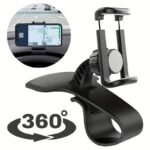 Multi-Functional Universal Car Mobile Phone Holder Easy Clip Mount Stand Panel Dashboard Gps Navigation Bracket Holder For Phone - Image 3