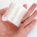 109 Yards Transparent Elastic Beading Cord, 0.5Mm Round Crystal Rubber Thread For Diy Jewelry Making - Ideal For Bracelets & Crafts, Beads For Bracelets