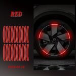 20 Packaged Wheel Safety Warning Stickers; High-Quality Materials, Self-Adhesive, Easy Installation; Protect Driving Safety With Early Warnings - Image 4