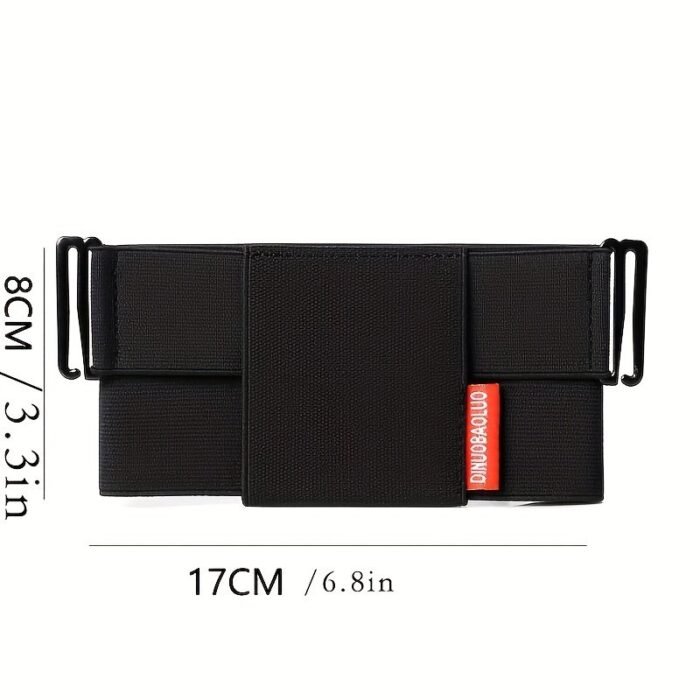 Sports Invisible Mobile Phone Waist Bag Men'S Portable Waist Bag Women'S Outdoor Work Elastic Mobile Phone Bag Multi-Layer Storage Bag - Image 2