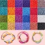 1000Pcs 2Mm Charm Czech Glass Seed Beads Diy Bracelet Necklace Spacer Beads For Jewelry Making Diy Earring Necklace