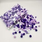 10/15/20Mm Multicolor Polyester Diy High Elasticity Pom-Pom Balls - Miandudu Fantasy Butterfly Theme - Image 18