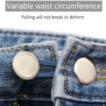5Pcs Jeans Waist Size Change Artifact Waist Expansion Button Waist Adjustment Extension Button Pants Small To Large Invisible Without Tools - Image 7
