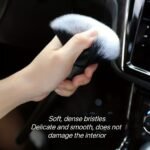 1Pc Car Interior Detailing Brush, Soft Bristle Cleaning Brush Dusting Brush, Car Interior Cleaning Tool, Auto Detail Brush Car Dash Duster Brush (Black) - Image 9