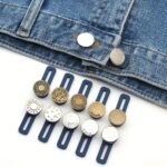 5Pcs Jeans Waist Size Change Artifact Waist Expansion Button Waist Adjustment Extension Button Pants Small To Large Invisible Without Tools - Image 5