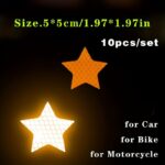 10Pcs Car Bumper Reflective Strip Stickers - Enhance Your Night Driving Security & Style! - Image 29