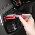 Car Air Conditioner & Dashboard Brush Set - Soft Bristle Double Head Cleaning Supplies For Car Vents & Gaps!