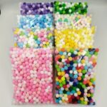 10Mm/15Mm/20Mm Mixed Color Pom Poms For Christmas Crafting, Small Plush Balls For Diy Projects. - Image 6