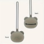 1Pc Bpa-Free Newborn Silicone Cute Colorful Panda Pacifier Case (38G), Food-Grade Silicone For Boys And Girls' Strollers And Diaper Bags, Travel Bag For Travel Comfort, Cute Style Can Also Be Used As Mommy Bag Accessory, Thanksgiving Theme - Image 11