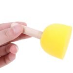 4Pcs/Set Graffiti Paint Brush Sponge Paint Brush With Original Wooden Handle Art Supplies For Students - Image 6