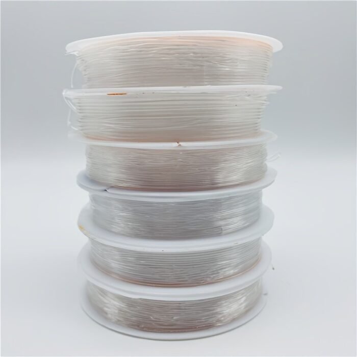 0.4/0.5/0.6/0.7/0.8/1Mm Transparent Elastic Rope Round Crystal Line Rubber Cord For Jewelry Making Supplies Diy Beading Bracelet -Beading Cords & Threads - Image 8