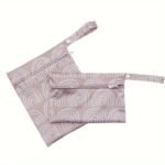 2Pcs Rainbow Prints Beach Diaper Cloth Nappy Laundry Large Baggies Swimmer Bottoms Wet Dry Pouch Small, Also Be Make Up Bag Cosmetic Pouch Travel Zipper Cosmetic Storage Pouch Toiletry Bag Cartoon Handbag Pencil Bag For Women Girls - Image 4