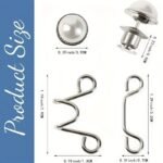 1 Set Of Punch-Free Creative Waist Buckles, Detachable, Adjustable And Easy To Install, Jeans Waist Adjustment Buckle - Image 4