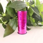 1 Roll, 91.44 Meter Curling Ribbon, Crimped Curling Ribbon Metallic Balloon Ribbon Gift Wrap Ribbon Balloon String Shiny Wrapping Ribbon For Crafts, Christmas, Birthday, Wedding, Party Decoration, Ribbons For Bouquets, Flower Wrapping Paper, Craft Supplies, Fabric, Handmade Wedding Bouquets Material - Image 9