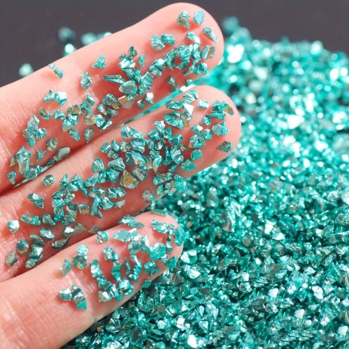 10/50/100G/Pack Irregular Glass Crushed Crackle Stone Chips For Diy Resin Crafts Nail Art Decoration Filler Jewelry Making Supplies - Image 12