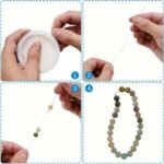 1 Roll Clear Elastic Beading Cords & Threads 1-Pack Clear Elastic Beading Cords & Threads, 0.4Mm-1.0Mm Diameter, Stretchy String For Diy Jewelry Making, Necklace, Bracelet, Clay Bead String Supplies - Image 10