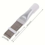 1Pc Air Conditioning Fin Cleaning Comb Stainless Steel Brush Fin Straightener Air Conditioner Cleaning Tool - Image 2