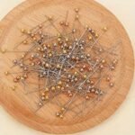 100Pcs Metal Four-Color Positioning Needles, Colorful Plastic Boxed Bead Needles, Flower Packaging Material Large Head Needles, Fixed Sewing Pins For Tailors, Jewelry Diy - Image 11