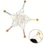 1Pc Metal Head Massager With Octopus-Inspired Design - Ergonomic Scalp Massage Comb For Deep Tissue Stimulation, Free Deformation & Soft Durable Contacts, Portable Manual Head Massager For Home/Travel Use - Image 16