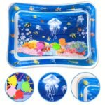 1Pc Inflatable Crawling Mat, Tumbling Water Mat, Game Mat, For Home And Travel Use - Image 5