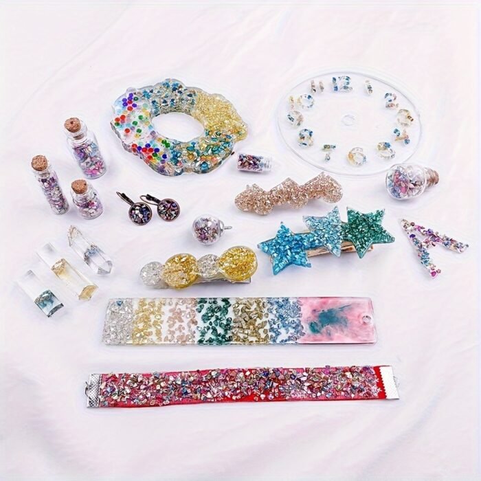 10/50/100G/Pack Irregular Glass Crushed Crackle Stone Chips For Diy Resin Crafts Nail Art Decoration Filler Jewelry Making Supplies - Image 11