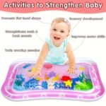 Infinno Inflatable Tummy Time Mat - Premium Water Play Mat For Youngsters & Toddlers, Pink, 3-24 Months, Strengthen Muscles, Portable With Durable Pe Material, Perfect For Sensory Development & Playtime, Sensory Play Mat|Playful Design|Pe Material Mat - Image 5