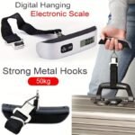 Portable Handheld Electronic Luggage Scale Digital Lcd Backlight 110Lb/50Kg High Pressur Hanging Electronic Luggage Suitcase Travel Weighs Baggage Bag Weight Balance Tool - Image 10