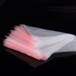 100-Pack Small Zipper Lock Bags, Re-Closable Transparent Polyethylene Vacuum Bags, 0.05Mm Thickness, Hand Washable Shoe Storage Bags - Image 4