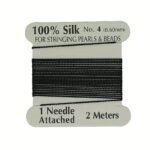 100% Thread, 1 Card Pack With Needle, 2 Meters/Per Card, Available In 20 Colors And 4 Sizes - Image 17