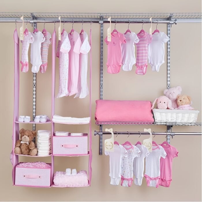 Baby Closet Divider, 7Pcs/Pack Baby Clothes Organizer Baby Decoration, Wardrobe Size Age Organizer Divider For Men Women Newborn To 18-24 Months (White 7Pcs) - Image 5