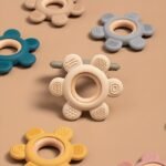 1Pc Silicone Wooden Teether Toy, Food Grade Teether, Great Christmas Halloween Thanksgiving Day Gift, New Year'S Gift, Valentine'S Day Gift - Image 8