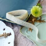 One Roll Of 5 Meters Diy Cotton Lace Rice White Cotton Thread Lace Webbing Clothing Bedding Supplies Accessories Handmade Material Lace - Image 7