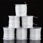 2Pcs 0.8Mm Stretchy Elastic String - 393.7 Inch Clear Bead Cord For Diy Bracelet & Necklace Jewelry Making, Durable Flexible Craft Supplies - Image 5