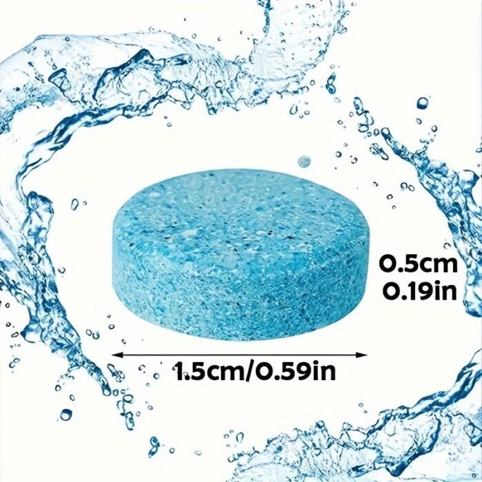 20/30/50Pcs Of Car Glass Water Concentrated Wiper Solid Effervescent Tablets For Cleaning Oil Stains, Suitable For All Seasons - Image 2
