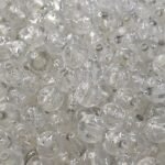 100Pcs 8Mm Frosted Acrylic Beads In Golden & Silvery - Transparent Round Loose Beads For Diy Bracelets, Phone Charms & Keychain Crafting Accessories, Beads For Bracelets, Golden & Silvery - Image 9