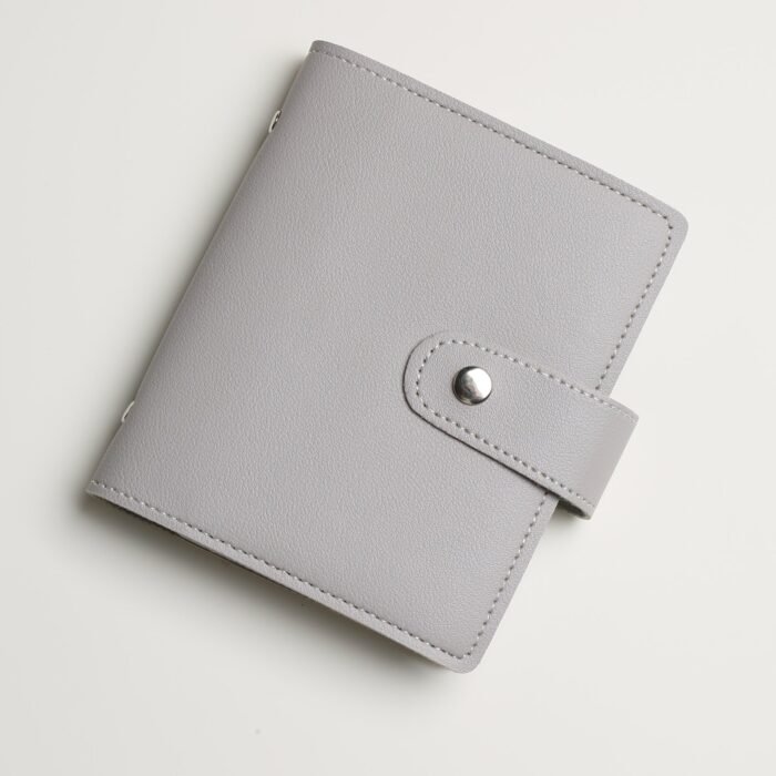 26 Card Slots Pu Leather Credit Card Storage Bag Unisex Simple Texture Multi-Card Slot Card Bag Coin Purse - Image 15