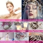 100Pcs Elegant Cream Imitation Pearl Beads, Assorted Sizes 4/5/6/8Mm With Holes - Perfect For Diy Jewelry Making, Necklace, Bracelet & Earring Crafting Supplies - Image 7