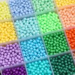 0.4Cm 0.157In Mixed Colors Acrylic Candy Round Beads For Necklace And Bracelet Making, Crafting Supplies, Vibrant Rainbow Colors, Ideal For Diy Jewelry Making - Image 8
