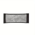 A Universal Storage Bag With Elastic Rope Net For The Back Of Car Seats, Designed To Organize Belongings. - Image 4